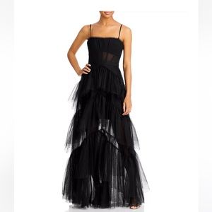 BCBGMAXAZRIA
Tulle Corset Essential Gown                          NWOT